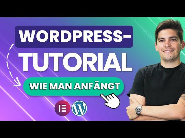WordPress Website Erstellen -2024- Schritt für Schritt für Anfänger | (Deutsch|German)