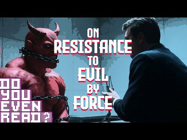 On Resistance to Evil by Force - Do You Even Read?