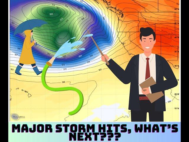 Major Storm Hits Portions of the Pacific NW, What's Next??