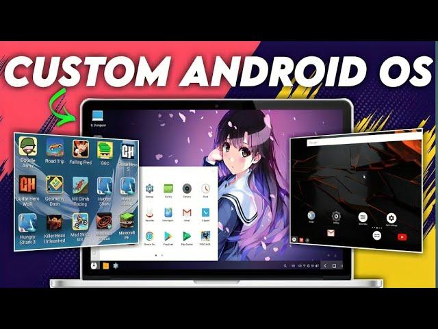  Top 7 Best Custom Android OS for 2/4/6 GB RAM PCs! | Android OS For PC | Android OS Install In PC