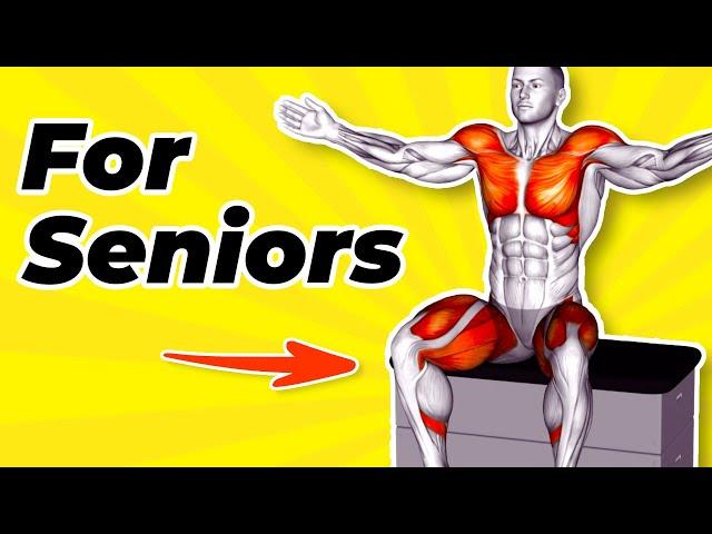  10 EASY CHAIR EXERCISES for SENIORS With Music