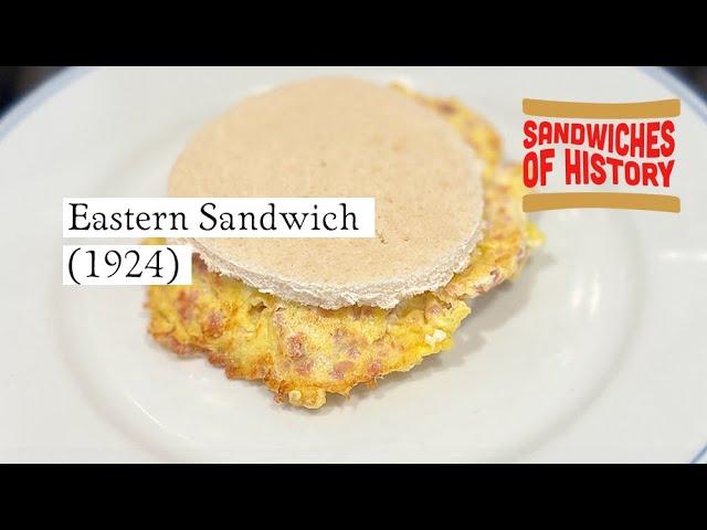 Eastern Sandwich (1924) on Sandwiches of History⁣