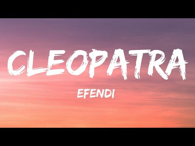 Efendi - Cleopatra (Lyrics) Azerbaijan  Eurovision 2020