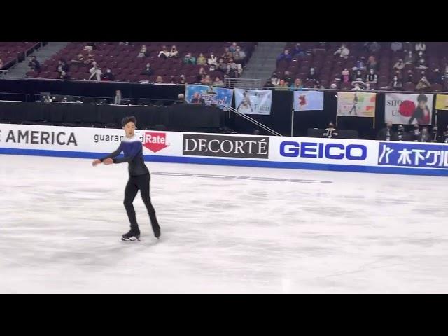 Nathan Chen - Skate America 2021 - FS run-thru - 6 quads! - 10/23/21