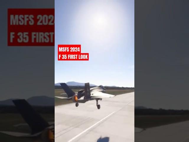 MSFS 2024 - FLYING THE F-35 #msfs2024 #f35 #jet #fighterjet #aircraft #airplane #plane #supersonic
