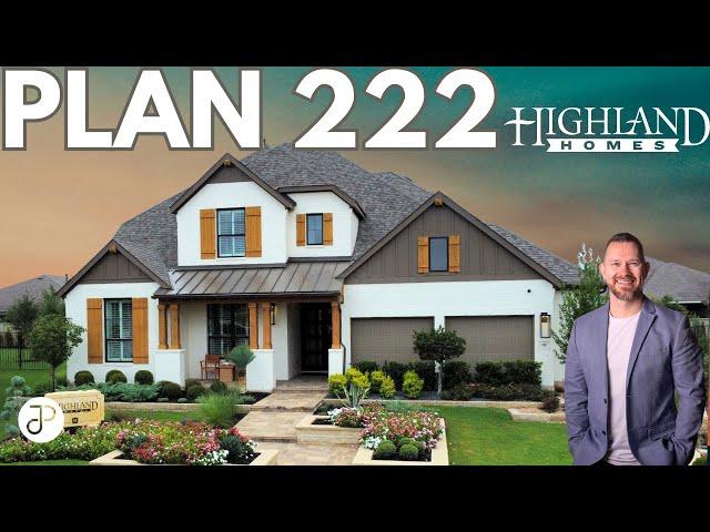 One of a Kind: Highland Homes Plan 222 | Santa Rita Ranch