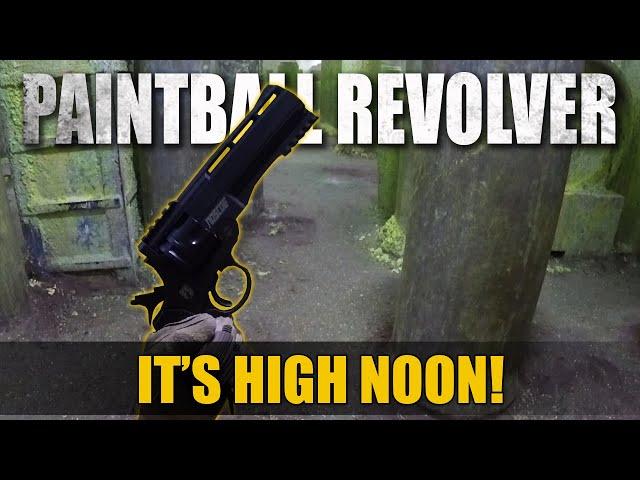 This Paintball Revolver is the coolest thing I've ever used!