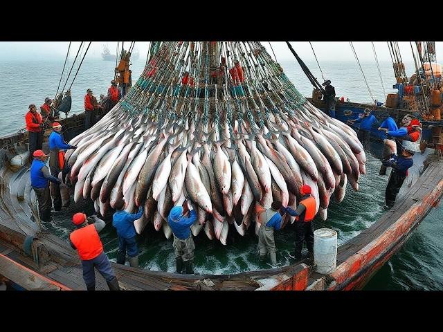 Epic Purse Seine Operation Modern Vessel Nets 200+ Tons of Fish in One Go