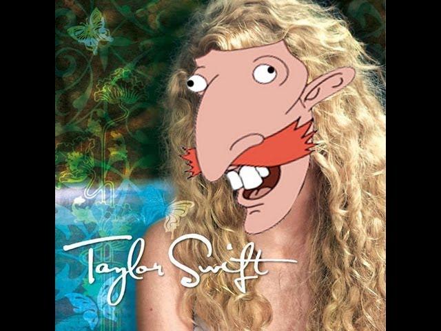 Taylor Swift and Nigel Thornberry- I knew you were blargh