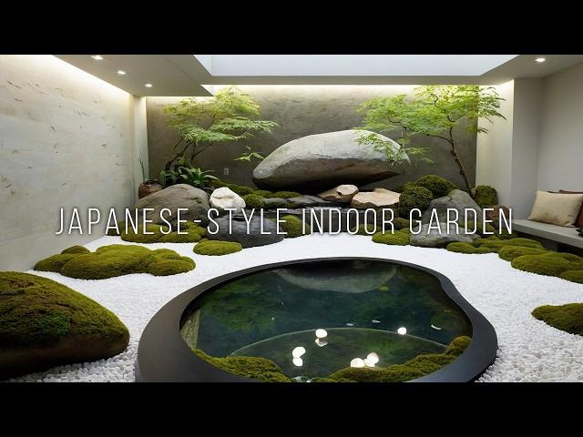 Japanese Style Indoor Garden Design: Bringing Nature and Tranquility Indoors