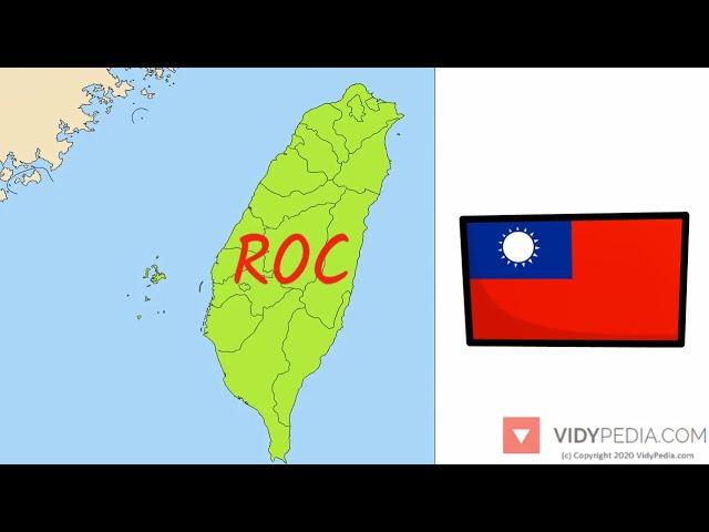 Taiwan Republic of China - History and Geography in 3 minutes - mini history - mini geography