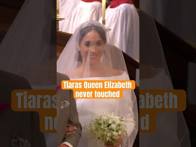 The royal tiaras the Queen rejected #royal #queenelizabeth #katemiddleton #meghanmarkle #royalfamily
