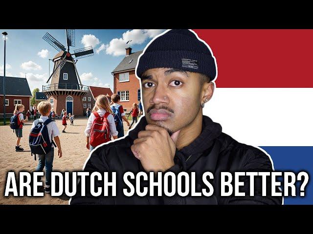 Dutch Schools Are COMPLETELY Different Than American Schools (American's Perspective)