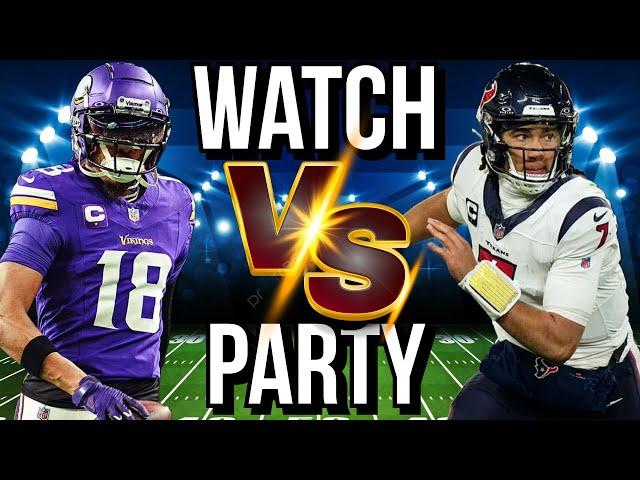 Vikings VS Texans Watch Party