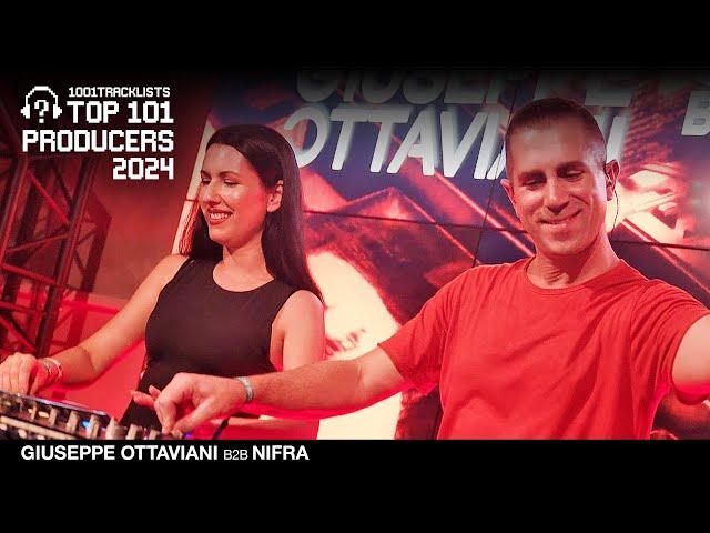 Giuseppe Ottaviani b2b Nifra - Live @ 1001Tracklists Top 101 Producers 2024 ADE Party