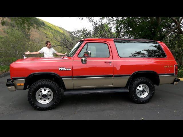 The Dodge Ramcharger Is How SUVs Used to Be