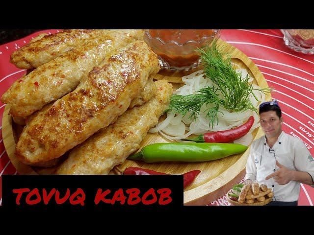 ЛЮЛЯ КЕБОБ/ TOVUQ KABOB TAYYORLASH/ MAZZASI YORVORJON