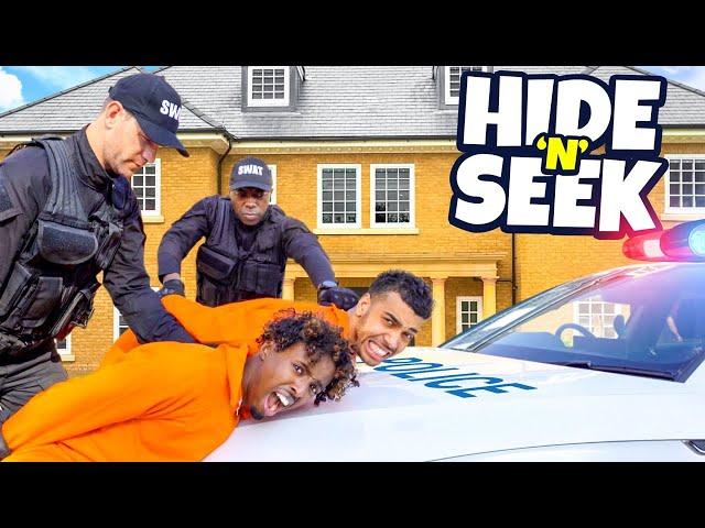 HIDE AND SEEK vs SWAT Team In BETA SQUAD MANSION