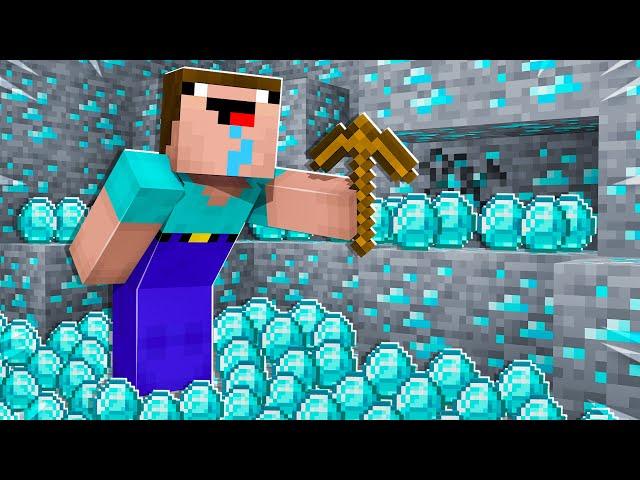 Minecraft, But Noob1234 Multiplies Diamonds...