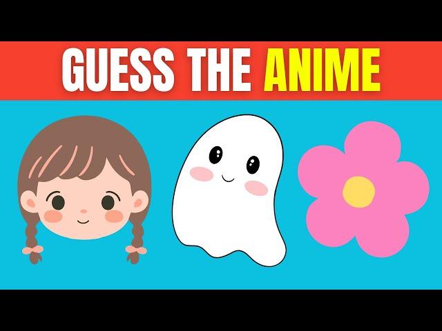 Guess The Anime By Emoji  | Anime by Emoji Quiz