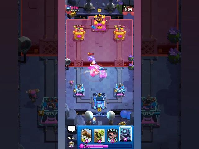 Right Way to Play ELECTRO BUFF!  #clashroyale #supercell #gaming #battleroyale