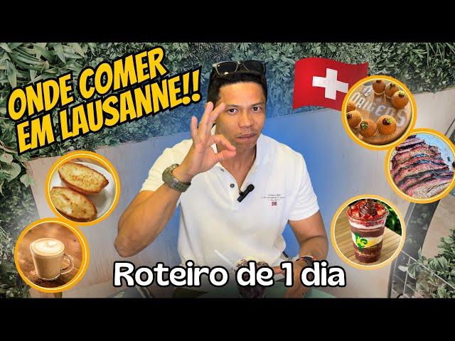 Onde comer bem em Lausanne na Suíça 