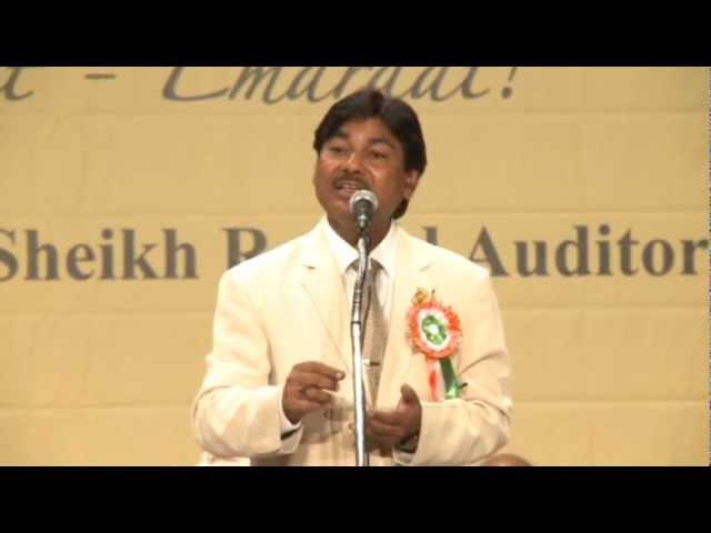 Tahir Faraz's Mesmerizing 'Bahut Khubsurat Ho Tum' Performance | Dubai Mushaira 2012 | Urdu Poetry