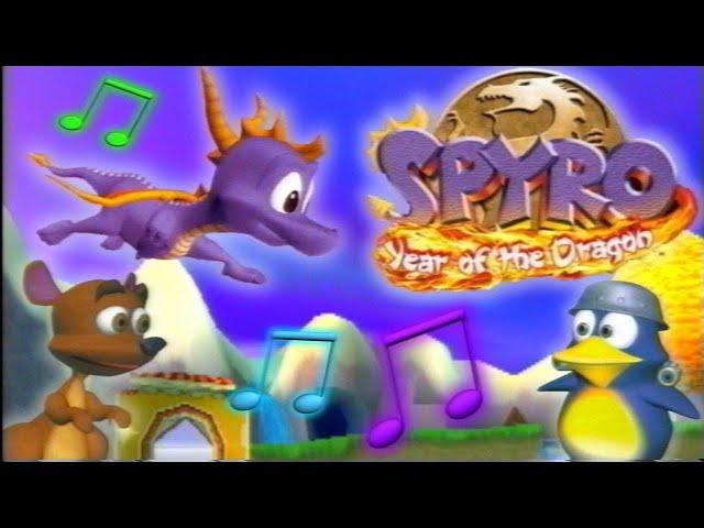 Spyro 3 Year of the Dragon Relaxing Music VHS Tape