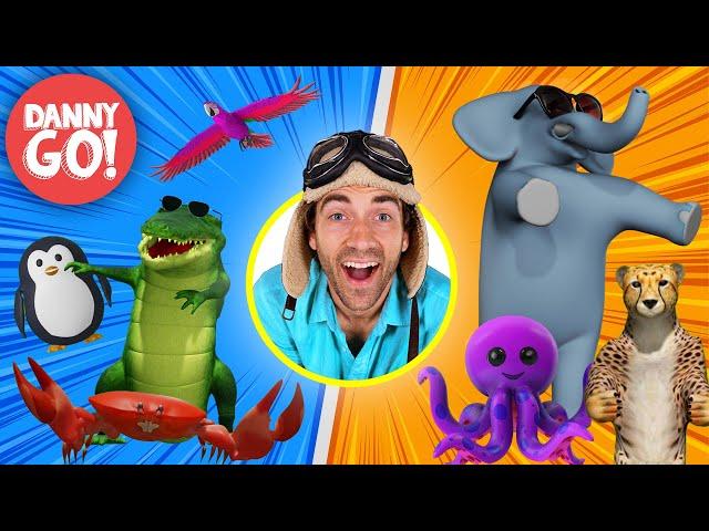 "The Animal Dance Game!"  Would You Rather Brain Break | Danny Go! Songs for Kids