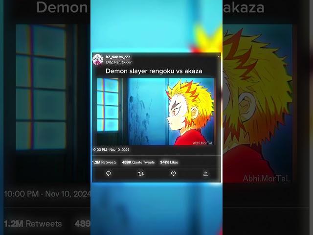 Demon slayer rengoku vs akaza Rengoku x sultan #op #anime#viralvideo#edit #rengoku#demonslayer4kedit