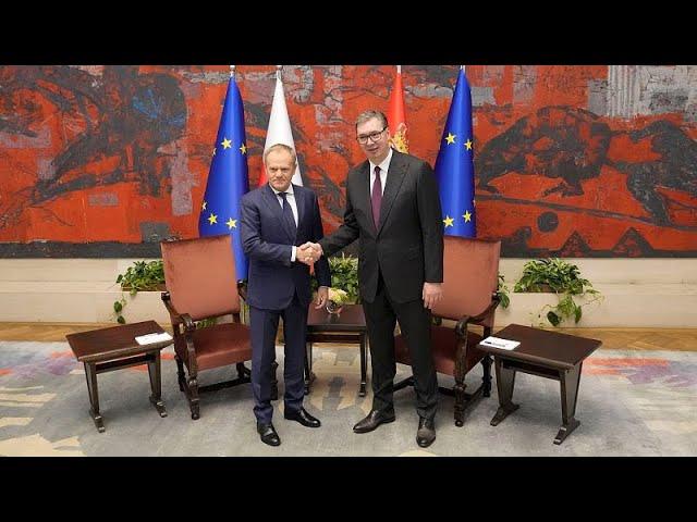 'Without Serbia EU is not complete,' Polish PM Donald Tusk says