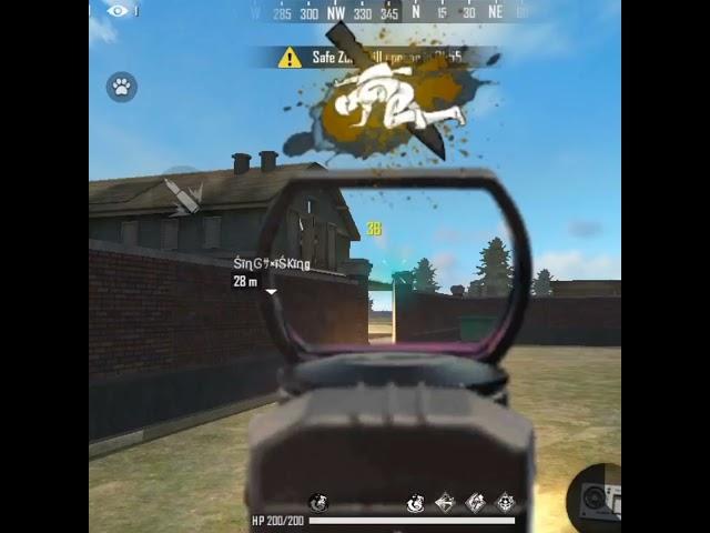 Can I kill whole squad|| op 1v3 clutch || boom boom in peak#shorts #short #freefire #1v3clutch