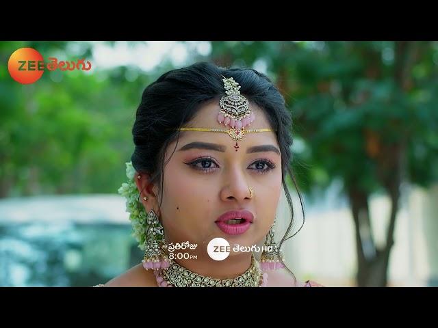 Padamati Sandhya Ragam Promo - 12 Dec 2024 - Everyday at 8:00 PM - Zee Telugu