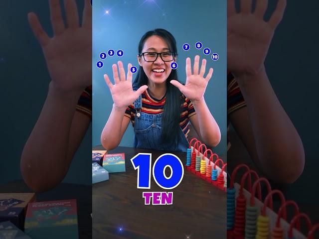 Learn to Count 1 to 10 with Miss V |  Counting using Fingers & Number Words!