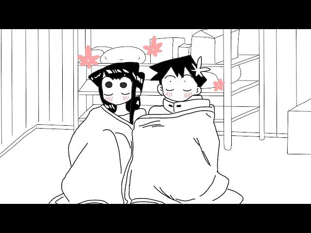 Komi-San Blanket Scene Animation