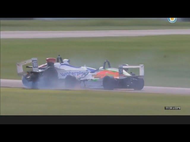 Formula 4 Nueva Generacion 2017. Final 2 Autódromo Roberto José Mouras. Restart & Last Lap