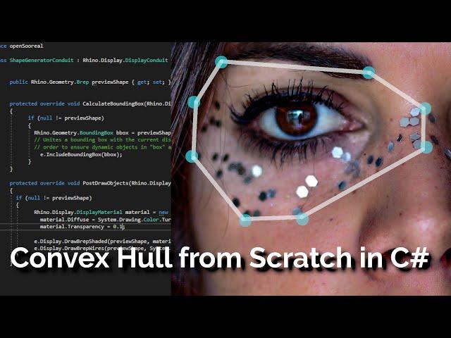 Let's do some coding! Rhino C# - Convex Hull from Scratch | ProArchitect