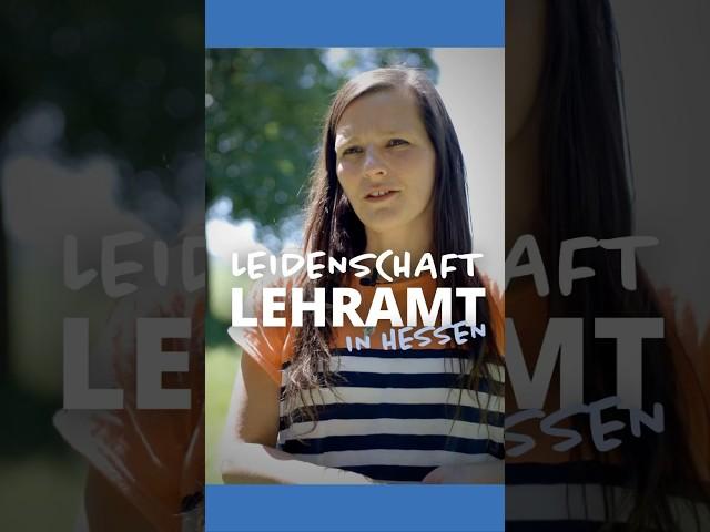 Leidenschaft Lehramt in Hessen #shorts