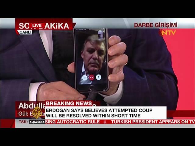 Turkey former president Abdullah Gül says impossible for real Turkish military to attempt coup