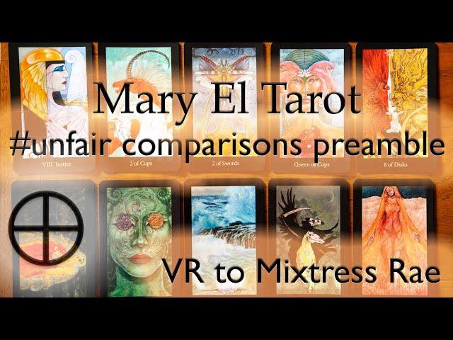 Esoteric Chaos, Love, and the Mary El Tarot | Part 1 #unfaircomparisons with Thoth and RWS