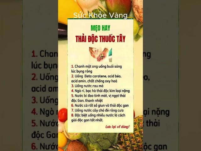 Bí Quyết Giữ Gìn Sức Khỏe Toàn Diện | Sức khỏe vàng #ChămSócSứcKhỏe #BảoVệSứcKhỏe #SốngKhỏeMỗiNgày