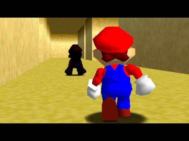 The Backrooms in Super Mario 64