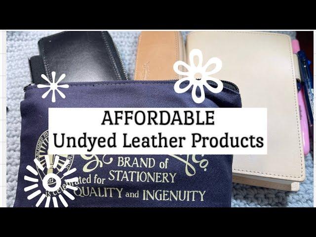 $12 - $37 Affordable BEAUTIFUL Undyed Leather Products | Galen Leather