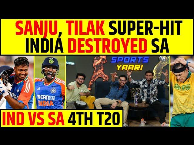 INDIA vs SA: SANJU SAMSON, TILAK VERMA DESTROYED SOUTH AFRICA IN THEIR OWN BACKYARD