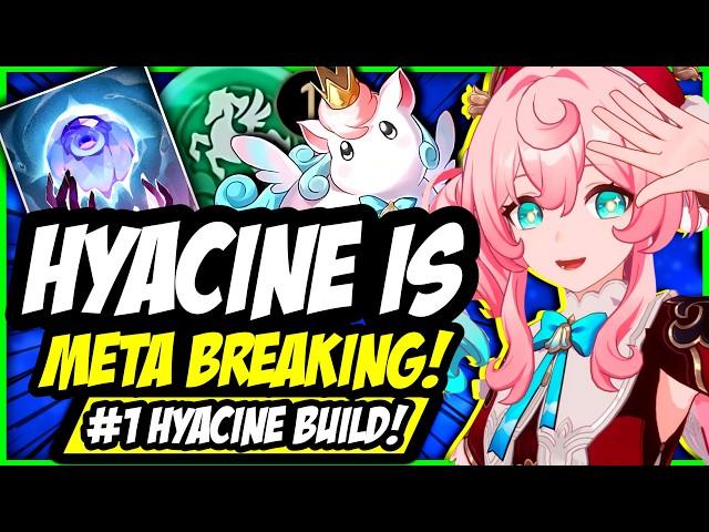 The BEST SUSTAIN! |  BEST Hyacine Guide, Build, Light Cones, Teams | Honkai Star rail