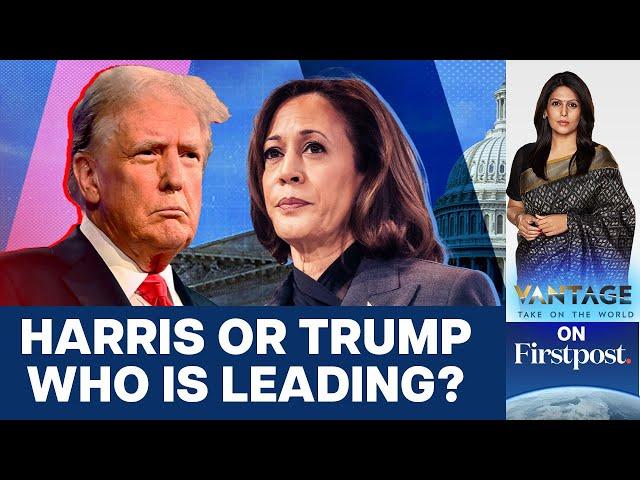 TV Ratings Back Harris, Betting Market Boosts Trump | Vantage with Palki Sharma