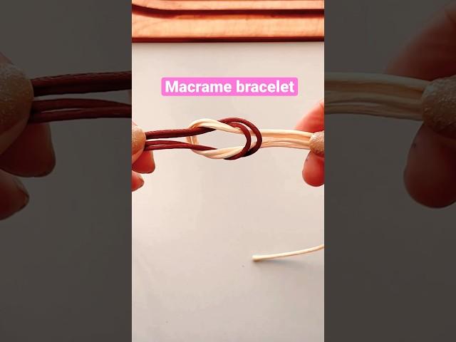 How to make macrame bracelet #accessories #howtomake #macrame#bracelet