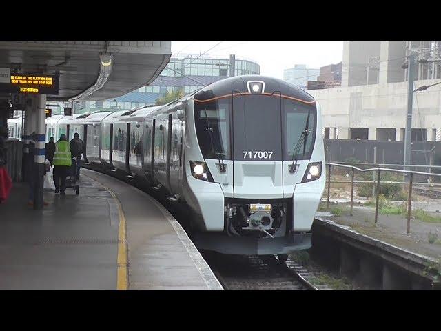 *Brand New* 717007 (5G82 Moorgate-Gordon Hill) @ Finsbury Park - 17/10/18