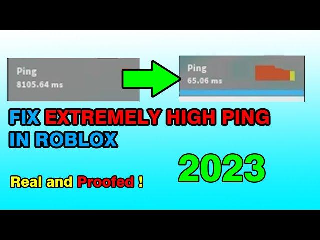 How to fix high ping in roblox (Recommended For Asia Player)