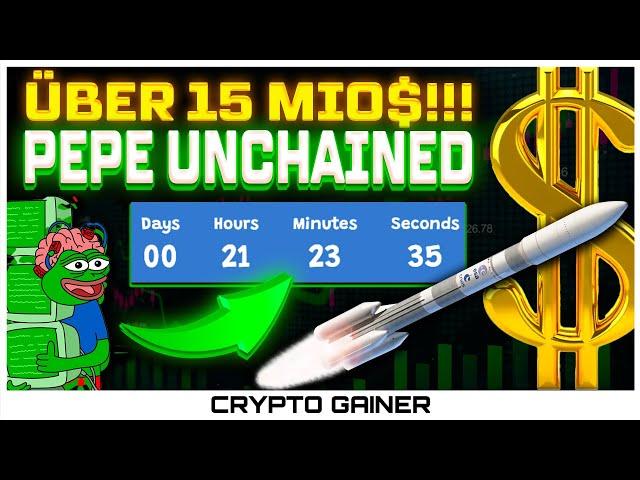 Über 15 Mio. USD! Pepe Unchained Presale nimmt unfassbare Summe ein! #memecoin #pepe #presale